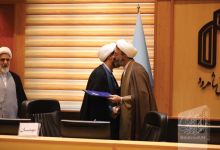 گزارش تصویری مراسم تودیع و معارفه مسئول دفتر نهاد 